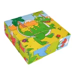 Klocki Drewniane Dla Najmłodszych Edycja Dinozaury