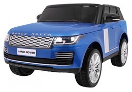 Range Rover HSE Lakierowane Autko dla 2 dzieci Niebieski + Pilot + Panel audio + LED
