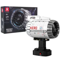 Zestaw Klocków Silnik Samolotowy 1786el.