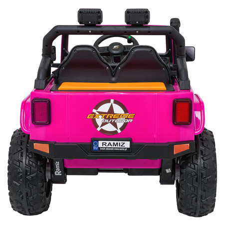 Pojazd Jeep Monster Różowy