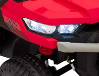 Auto Pick-Up Speed 900 dla dzieci Czerwony + Napęd 4x4 + Ruchomy kiper + Bagażnik + Pilot + Łopatka + Audio LED