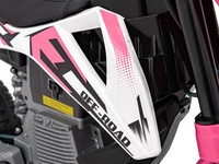 Motor PANTONE 361C na akumulator dla dzieci Różowy + Panel audio + Wolny Start + Koła EVA