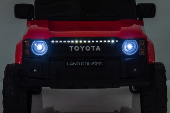 Pojazd Toyota PRADO Czerwony