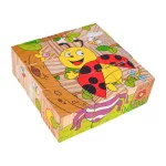 Klocki Drewniane Dla Najmłodszych Edycja Owady