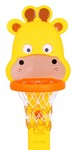 Zestaw sportowy Żyrafa 4w1 dla dzieci 3+ Koszykówka + Obręcze + Rzutki + Miarka wzrostu