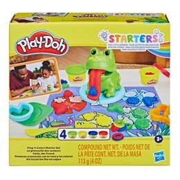 PLAY-DOH Starters Żaba i Nauka Kolory, zabawka kreatywna