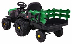 Traktor Titanium Z Przyczepą Zielony