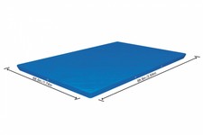 Pokrywa 264x174cm na Basen stelażowy Steel Pro 259x170x61cm BESTWAY