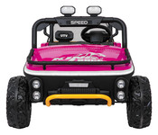 Pojazd Buggy UTV SPEED 4x4 Różowy