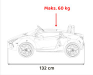 Pojazd Lamborghini Revuelto XL Czerwony