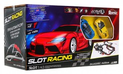 14-metrowy Tor wyścigowy dla dzieci 3-8 lat Funkcja zmiany prędkości + 2 autka + 2 pętle 360