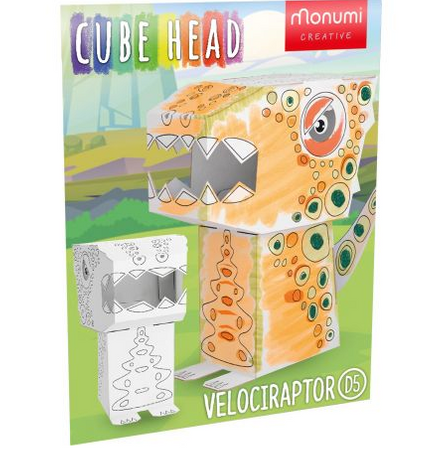 Cubehead Dino - VELOCIRAPTOR