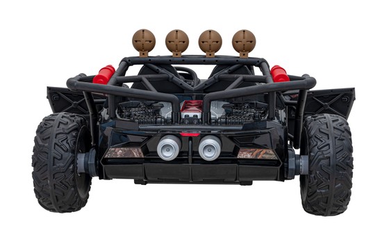 Auto Buggy Racing 5 na akumulator dla dzieci Czarny + Silniki 2x200W + Pilot + Audio LED + Wolny Start