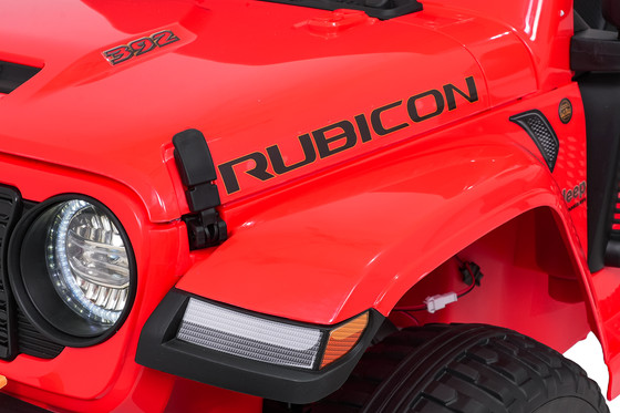 Pojazd Jeep Wrangler Rubicon LIFT Czerwony