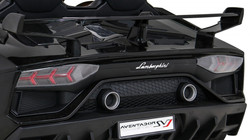 Lamborghini SVJ DRIFT dla 2 dzieci Czarny + Funkcja driftu + Pilot + MP3 LED + Wolny Start