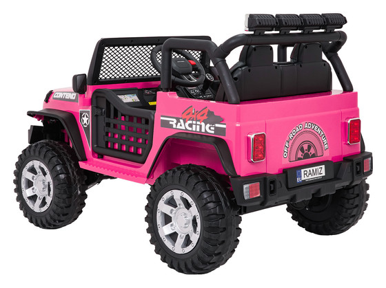 Pojazd Jeep BEAST 4x4 Różowy