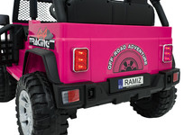 Pojazd Jeep BEAST 4x4 Różowy