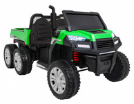 Autko Farmer Truck dla 2 dzieci Zielony + Napęd 4x4 + Pilot + Kiper + Audio LED