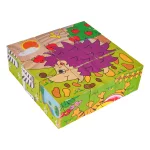 Klocki Drewniane Dla Najmłodszych Edycja Zwierzątka