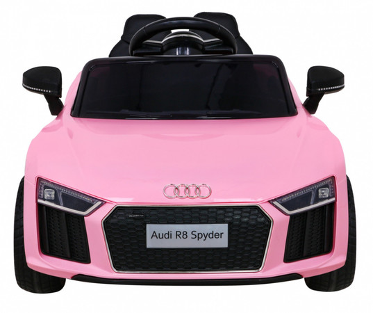 Audi R8 na akumulator dla dzieci Różowy + Pilot + EVA + Wolny Start + MP3 LED