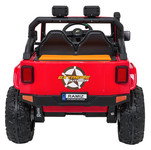 Pojazd Jeep Monster Czerwony