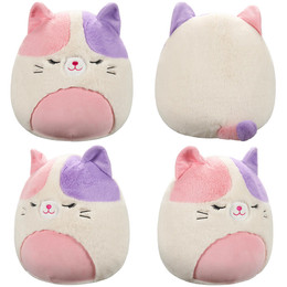 SQUISHMALLOWS Fuzzamallows Wersja C, pluszak, 30 cm KOTEK NELL