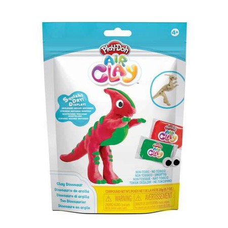 PLAY-DOH Air Clay Dinos, zabawka kreatywna CZERWONY