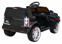Land Rover Discovery Autko elektryczne dla dzieci Czarny + Pilot + Koła EVA + Wolny Start + Radio MP3