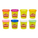 PLAY-DOH Tuba 8Pak ASST, zabawka kreatywna (NEON)