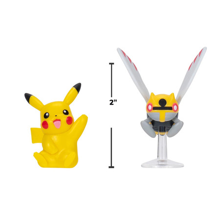 POKEMON Figurki Bitewne 2Pak Ninjask Pikachu, figurki