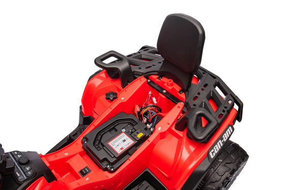 Quad Can Am Outlander ATV Czerwony