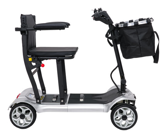 Skuter Elektryczny Czterokołowy dla Seniorów EasyGo Szary