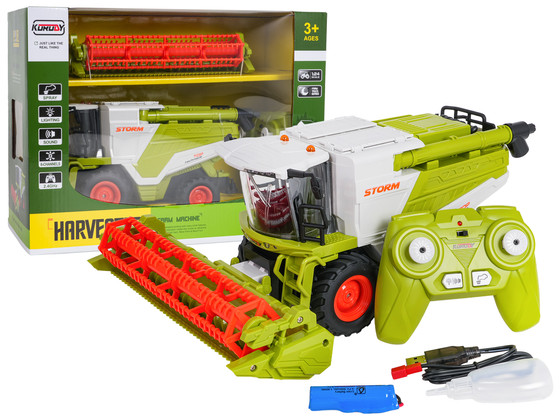 Kombajn R/C 1:24 Zielony