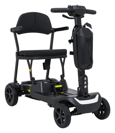 Skuter Elektryczny Czterokołowy dla Seniorów SeniorStar Czarny