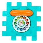 Multidomek sensoryczny dla dzieci 18m+ Mini gry 9 Puzzli + Sortery + Przeplatanka + Zegar