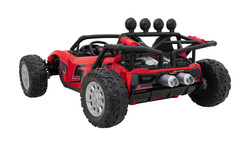 Auto Buggy Racing 5 na akumulator dla dzieci Czerwony + Silniki 2x200W + Pilot + Audio LED + Wolny Start