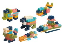 Zestaw Miękkich Klocków 100el.