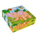 Klocki Drewniane Dla Najmłodszych Edycja Safari