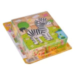 Klocki Drewniane Dla Najmłodszych Edycja Zwierzątka