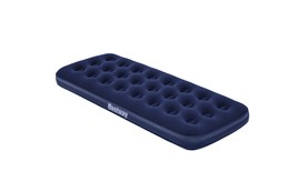 Dmuchany Materac turystyczny do spania Flokowany BESTWAY 185x76x22cm + Zestaw naprawczy