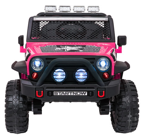 Pojazd Jeep BEAST 4x4 Różowy