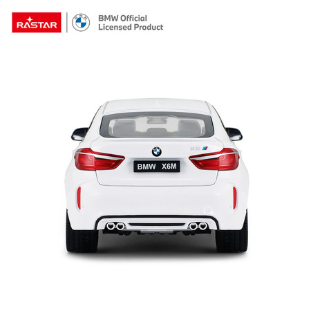Autko Metalowe 1:24 BMW X6M Białe RASTAR