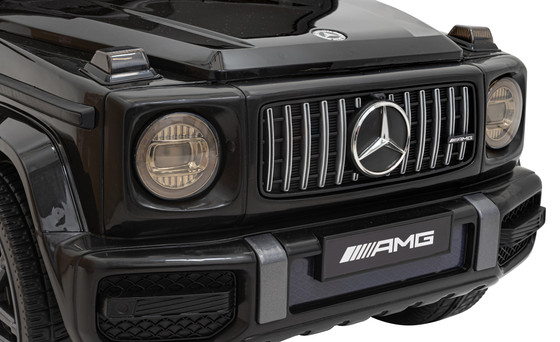 Mercedes AMG G63 dla dzieci Czarny + Pilot + MP3 LED + Wolny Start + EVA + Pasy