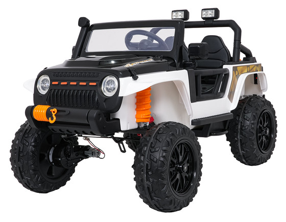 Pojazd Jeep Monster Biały
