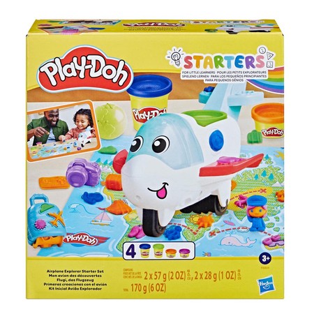 PLAY-DOH Starters Samolot Odkrywcy, zabawka kreatywna