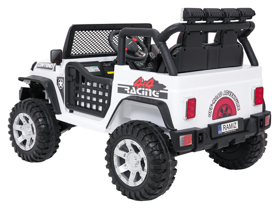 Pojazd Jeep BEAST 4x4 Biały