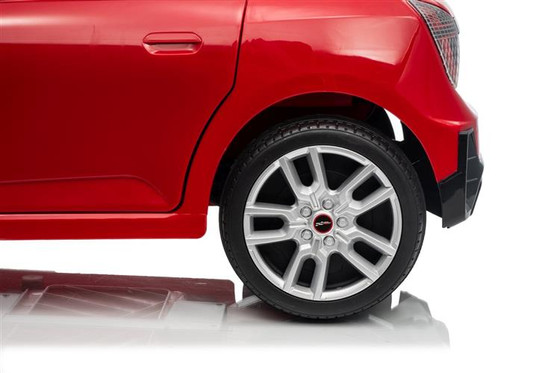 Pojazd Mini Cooper Czerwony