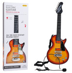 Elektryczna Gitara dla dzieci 3+ czerwony + Słuchawki z mikrofonem + Dźwięki Światła