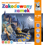 Gra edukacyjna "Zakodowany zamek" dla dzieci 4-10 lat + Nauka podstaw programowania + Gra planszowa na współpracę