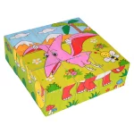 Klocki Drewniane Dla Najmłodszych Edycja Dinozaury